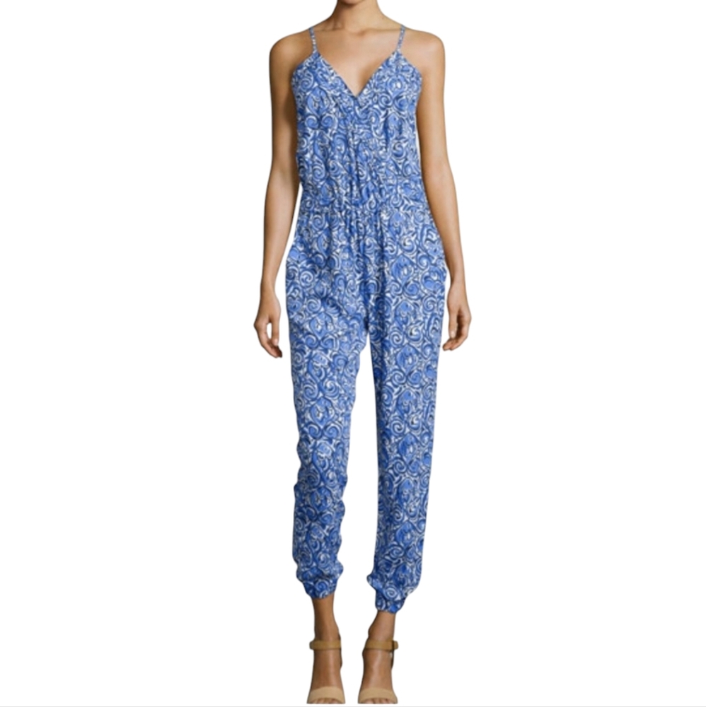 Lilly Pulitzer Melba Jumpsuit In Chasing Tail Size Small View 2